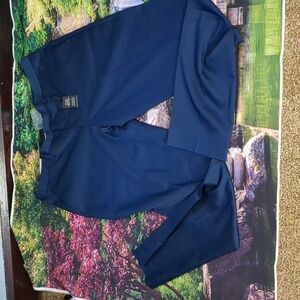 EXPRESS navy blue slim stretch pants size 38x36 big and tall